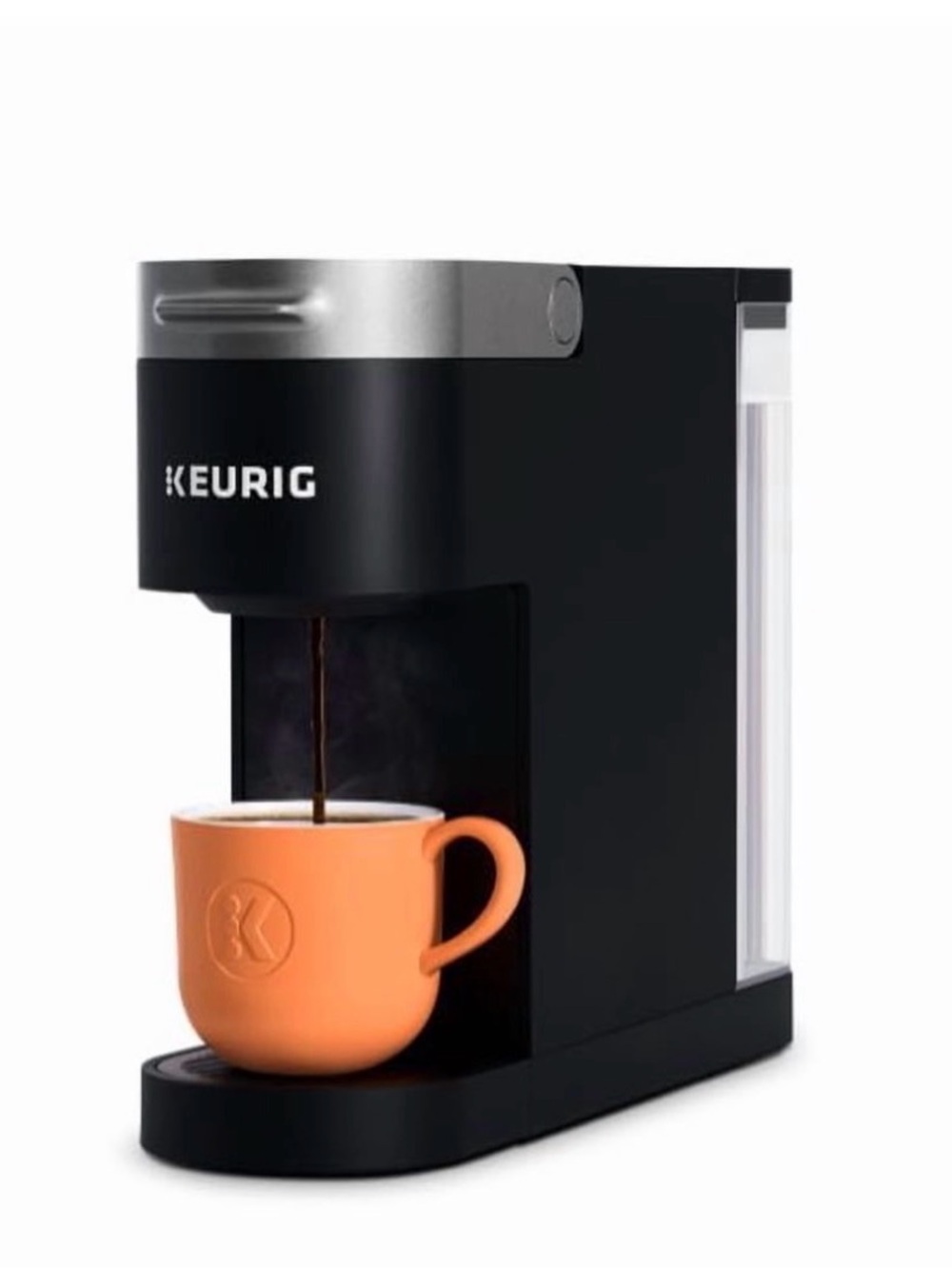 Lightly used black K Slim Coffee machine